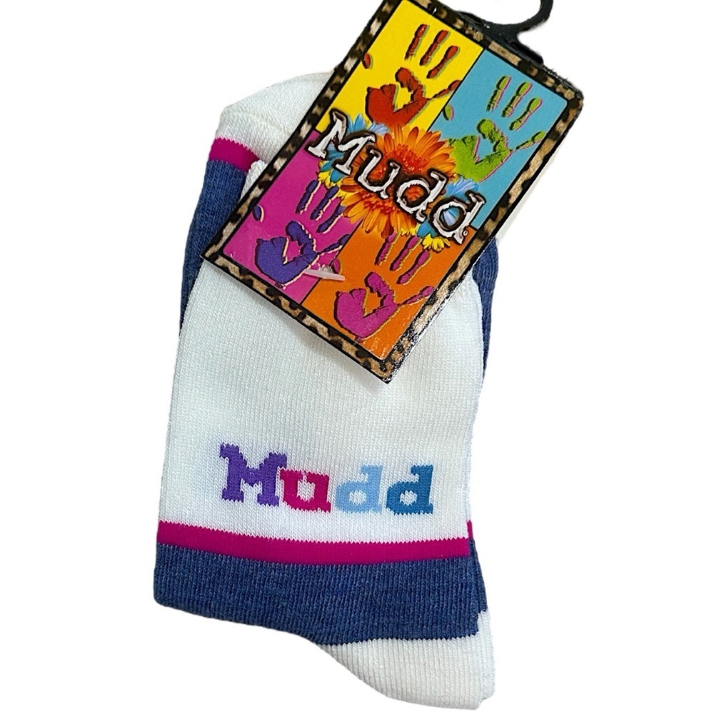 New Vintage Y2K Mudd Socks Shoe Size 9-11 Retro Vintage Mudd